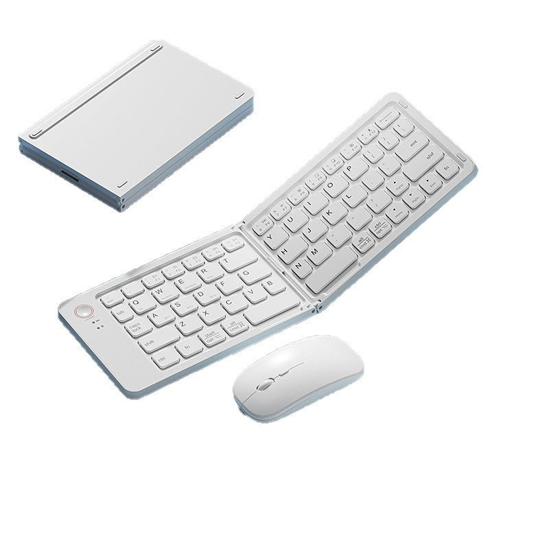Folding Keyboard & Mouse Set for Mobile, Tablet & Computer