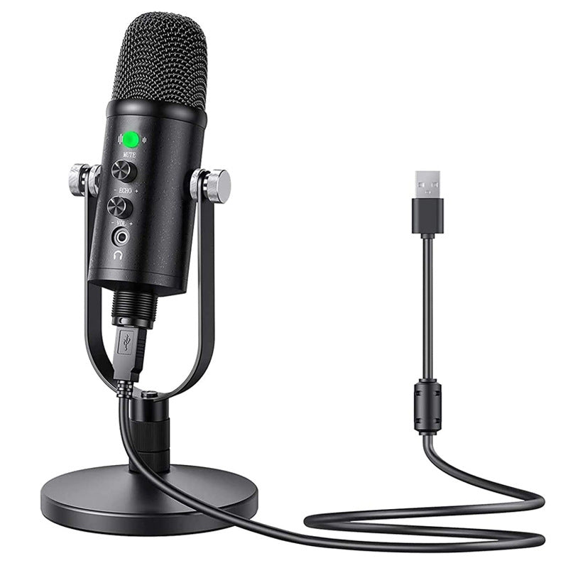 USB Condenser Microphone HD Noise Reduction for Recording