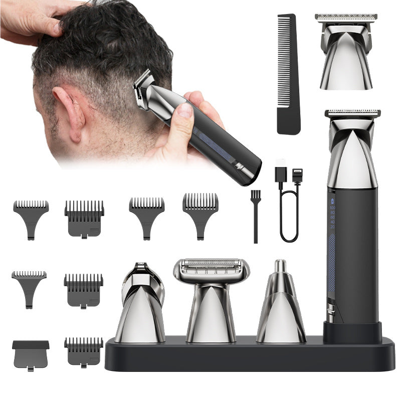 Men’s 4-in-1 Electric Hair Clipper & Grooming Set
