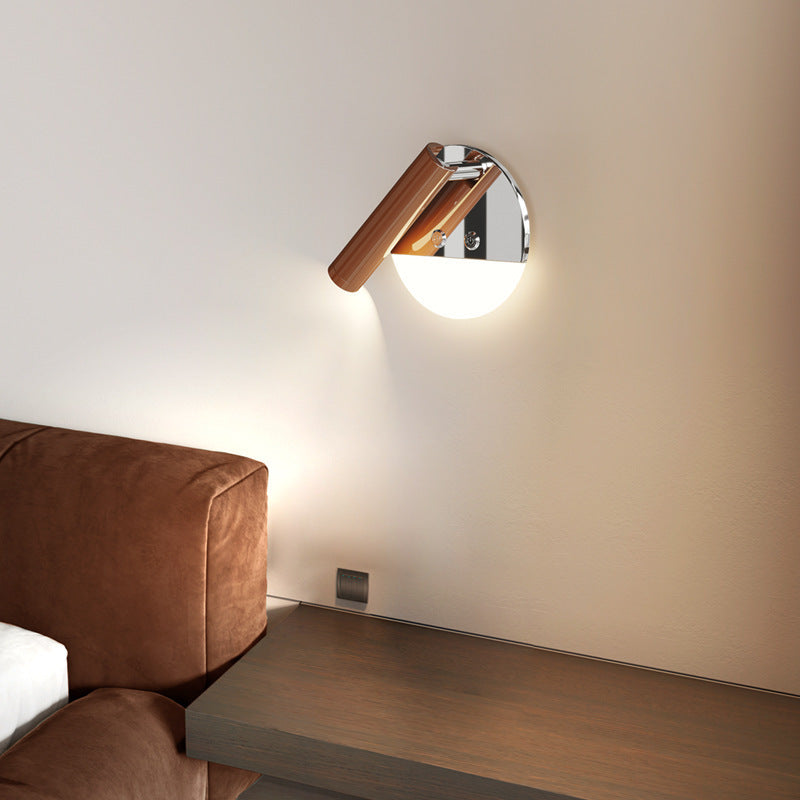 Simple Modern Bauhaus Wall Lamp with Switch
