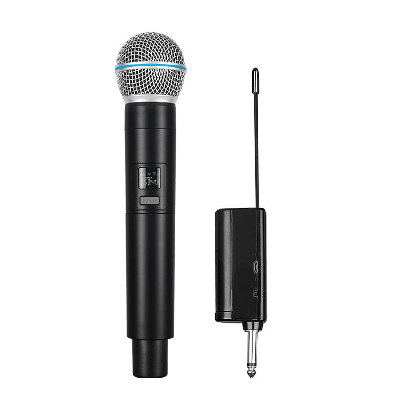 WEISRE VHF Dual Wireless Mic for Home & Stage Use