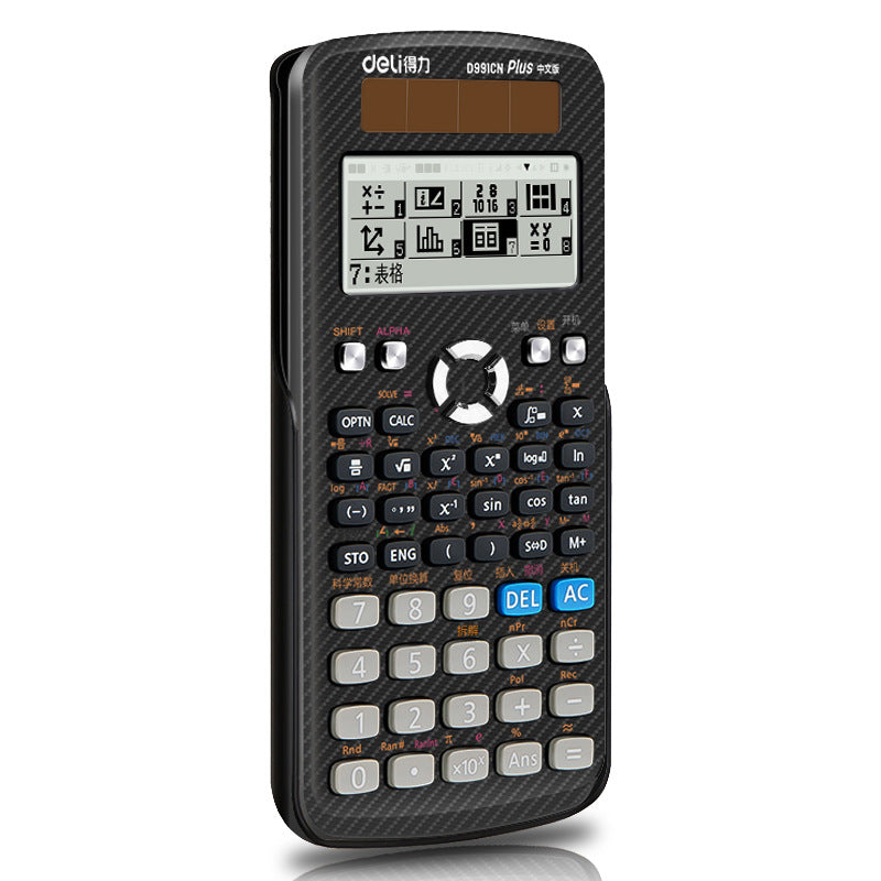 Ultra-Thin Solar Scientific Calculator for Students & Office