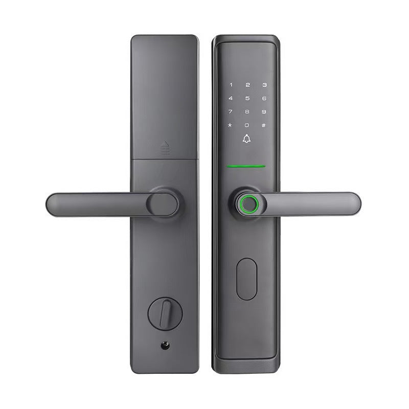 Q05 Smart Fingerprint & Password Door Lock – Home & Hotel Use