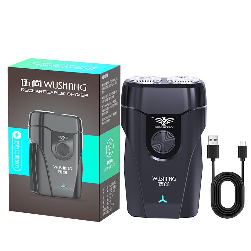 Mini Rechargeable Electric Beard Shaver – Compact & Portable