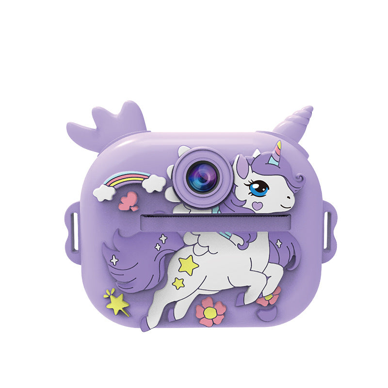 Kids Mini HD Instant Camera with Printing Birthday Gift
