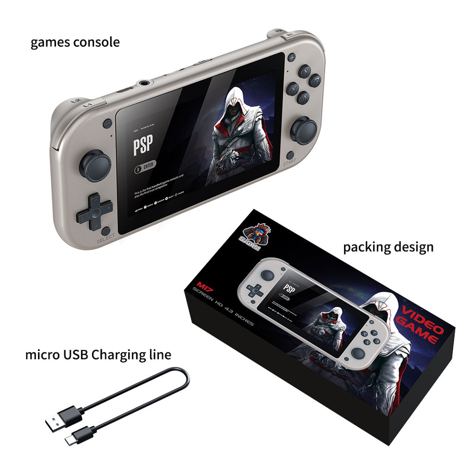M17 4.3" IPS Retro Console | Open Source & Portable