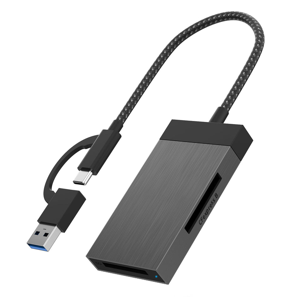 CFExpress Card Reader USB 3.1 Two-in-One Reader Fast