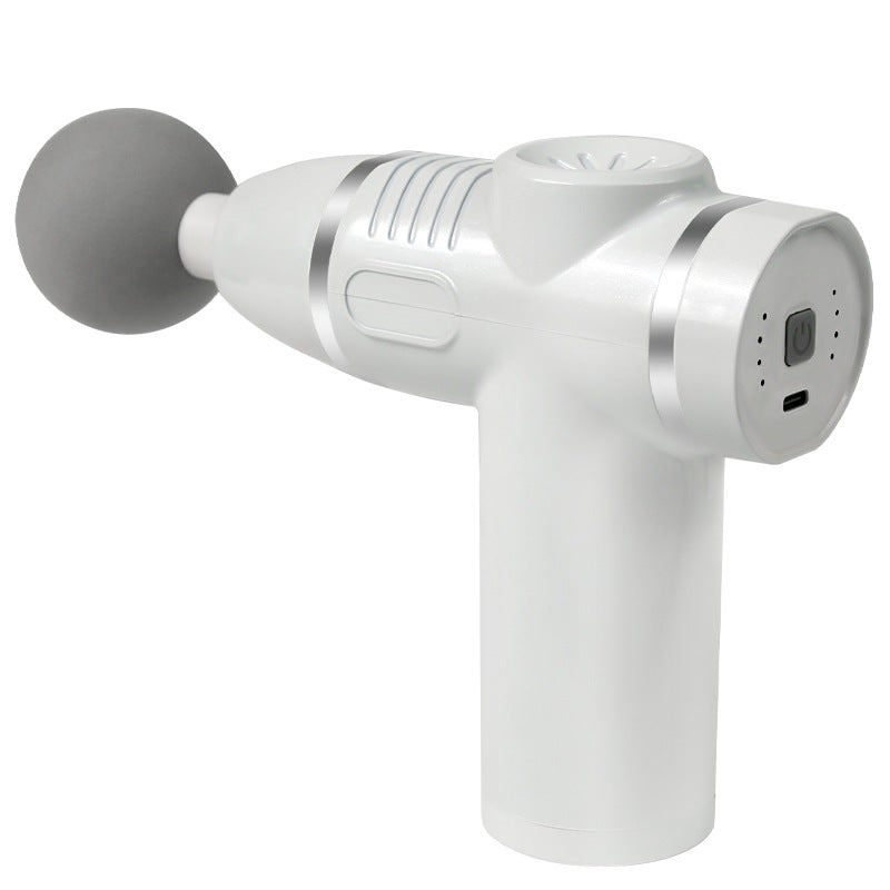 12-Head Mini Fascia Gun 32-Speed Rechargeable LCD Massager