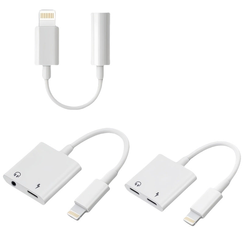 2-in-1 Lightning to 3.5mm Headset & Charging Adapter