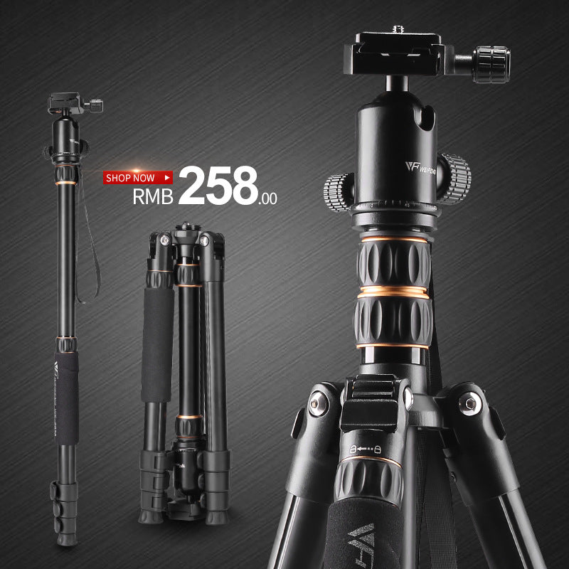 Portable Magnesium Alloy Tripod Stand for SLR & Digital Cameras