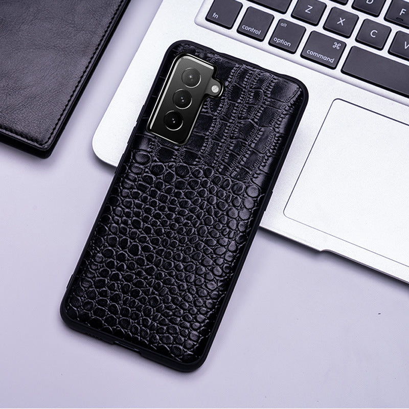 Genuine Leather Cowhide Case for Samsung