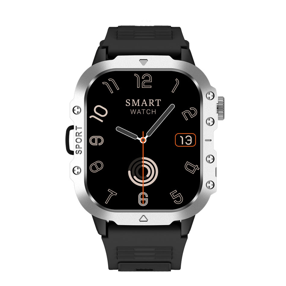 H12 Smart Watch with Flashlight & Wireless Charging