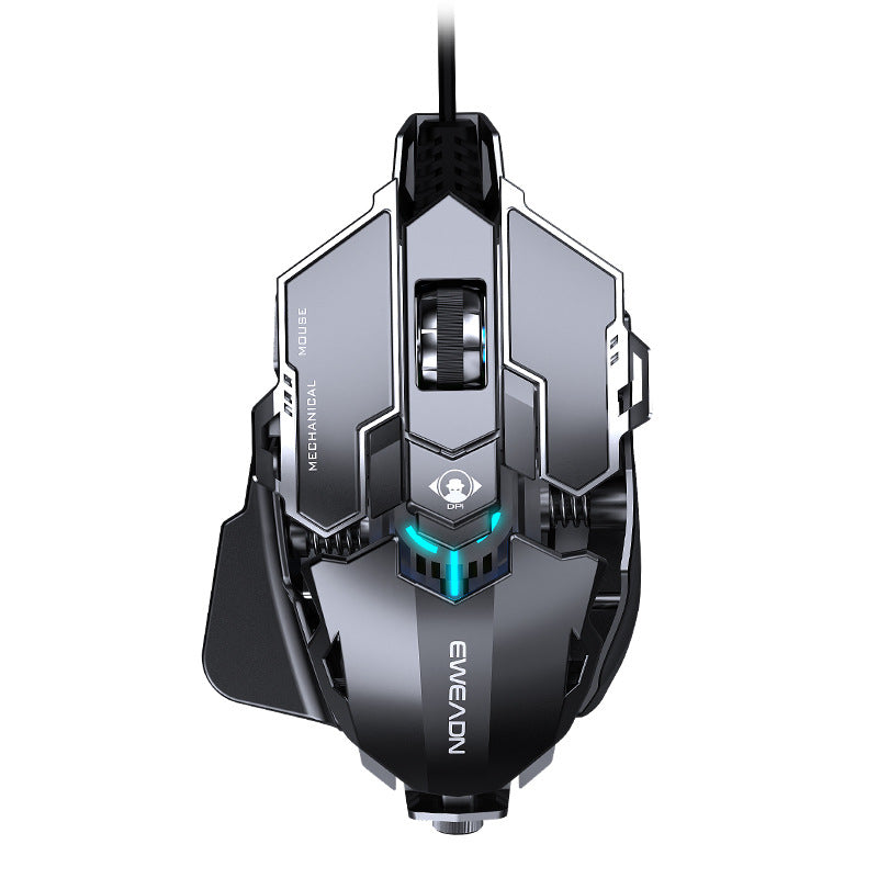 Forerunner MK500 Wired Gaming Mouse – Mechanical & Weighted